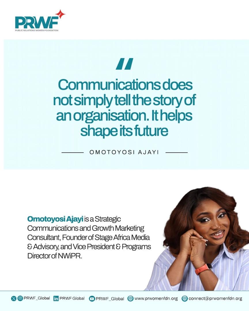 Communications does not simply tell the story of an organisation. It shapes its future.